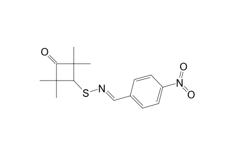 3-[[(4'-Nitrobenzylidene)amino]thio}-2,2,4,4-tetramethylcyclobutanone