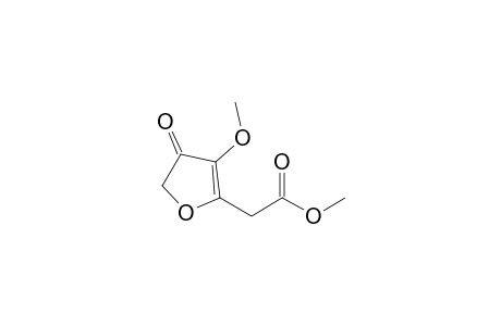 2-(3-Methoxy-4-oxo-2-furanyl)acetic acid methyl ester