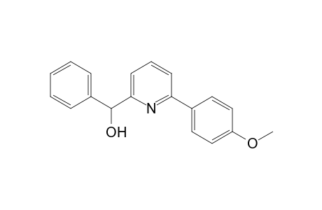 2-(4-Methoxyphenyl)-6-(.alpha.-hydroxybenzyl)pyridine