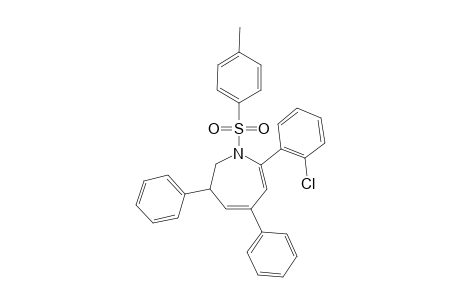 7-(2-Chlorophenyl)-3,5-diphenyl-1-tosyl-2,3-dihydro-1H-azepine