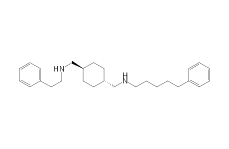 trans-N-(2-Phenylethyl)-N'-(5-phenylpentyl)-1,4-cyclohexandimethanamine-dihydrochloride