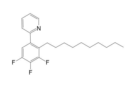 2-(2-n-Decyl-3,4,5-trifluorophenyl)pyridine