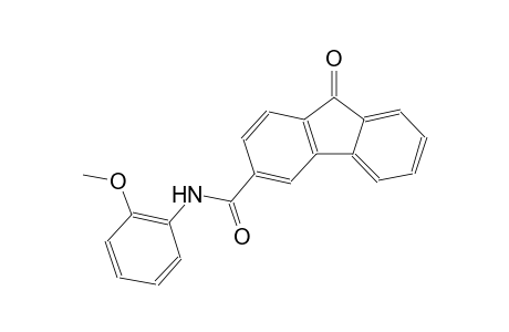 9H-fluorene-3-carboxamide, N-(2-methoxyphenyl)-9-oxo-