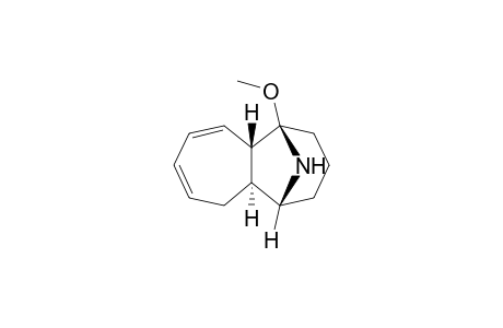 (1R*,2S*,8S*,9R*)-1-Methoxy-13-azatricyclo[7.3.1.0(2,8)]trideca-3,5-diene