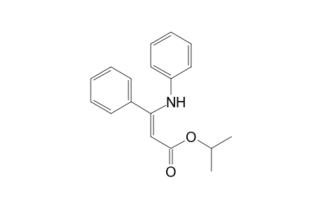Isopropyl (Z)-3-Anilino-3-phenyl-2-propenoate