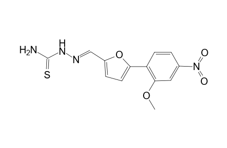 1-[(E)-[5-(2-methoxy-4-nitro-phenyl)furan-2-yl]methylideneamino]thiourea