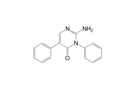 2-Amino-3,5-diphenylpyrimidin-4-one