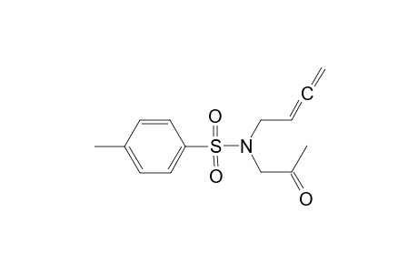 N-(2,3-Butadienyl)-4-methyl-N-(2-oxopropyl)benzenesulfonamide