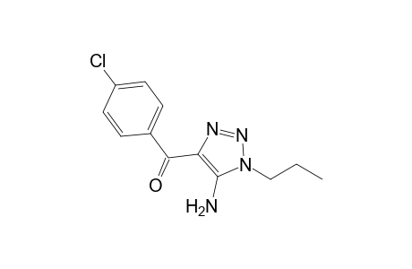1-n-Propyl-4-(4-chlorobenzoyl)-5-amino-1H-1,2,3-triazole