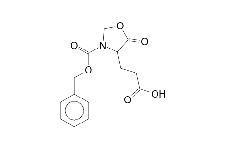 3-(3-[(Benzyloxy)carbonyl]-5-oxo-1,3-oxazolidin-4-yl)propanoic acid