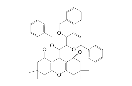 D-threo-Pent-1-enitol, 1,2-dideoxy-5-C-(2,3,4,5,6,7,8,9-octahydro-3,3,6,6-tetramethyl-1,8-dioxo-1H-xanthen-9-yl)-3,4,5-tris-O-(phenylmethyl)-, (R)-