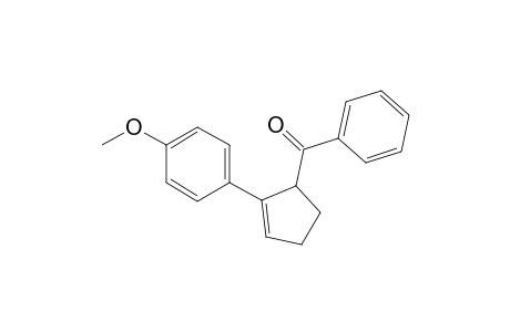 (2-(4-Methoxyphenyl)cyclopent-2-en-1-yl)(phenyl)methanone