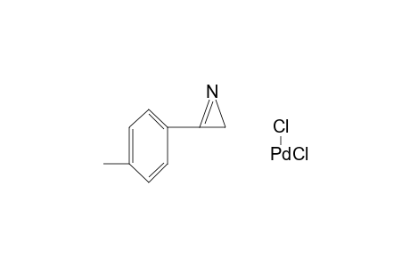 3-p-TOLYL-2H-AZIRINE, COMPOUND WITH PALLADIUM CHLORIDE (1:1)