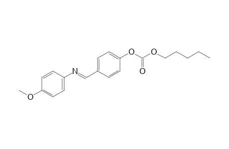p-[N-(p-methoxyphenyl)formimidoyl]phenol, pentyl carbonate