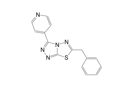 [1,2,4]triazolo[3,4-b][1,3,4]thiadiazole, 6-(phenylmethyl)-3-(4-pyridinyl)-