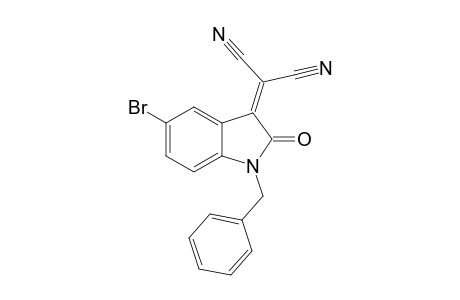 2-(1-benzyl-5-bromo-2-oxoindolin-3-ylidene)malononitrile