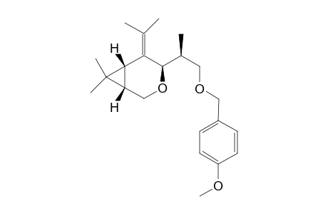 (1S,4R,6R)-5-Isopropylidene-4-[(S)-2-(4-methoxybenzyloxy)-1-methylethyl]-7,7-dimethyl-3-oxabicyclo[4.1.0]heptane