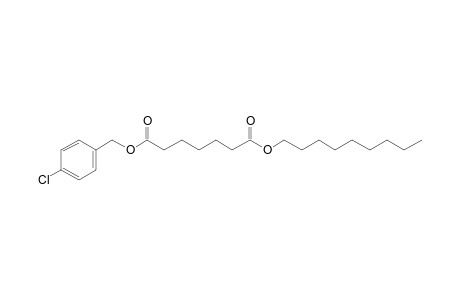 Pimelic acid, 4-chlorobenzyl nonyl ester