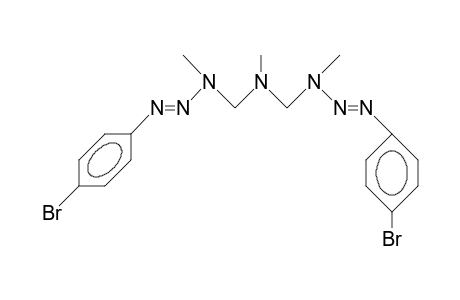 1,9-Bis(4-bromo-phenyl)-3,5,7-trimethyl-1,2,3,5,7,8,9-heptaaza-1,8-nonadiene