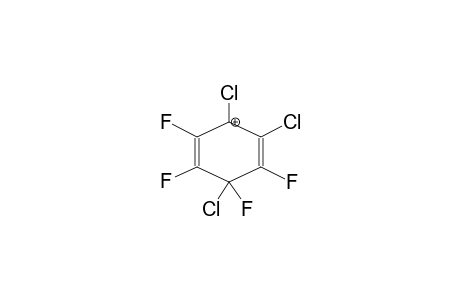 1,3,4-TRICHLOROTETRAFLUOROBENZOLONIUM CATION