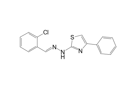 2-(2-(2-Chlorobenzylidene)hydrazinyl)-4-phenylthiazole