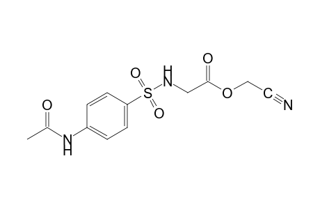 N-[(p-acetamidophenyl)sulfonyl]glycine, cyanomethyl ester