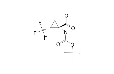 N-BOC-TRIFLUORO-ALLO-NORCORONAMIC-ACID