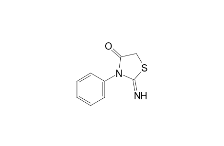 2-imino-3-phenyl-4-thiazolidinone