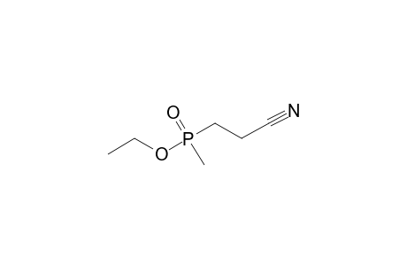 3-(ethoxy-methyl-phosphoryl)propionitrile