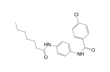 Benzamide, 4-chloro-N-(4-heptanoylaminophenyl)-
