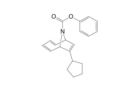 Phenyl 7-cyclopentyl-9-azabicyclo[4.2.1]nona-2,4,7-triene-9-carboxylate
