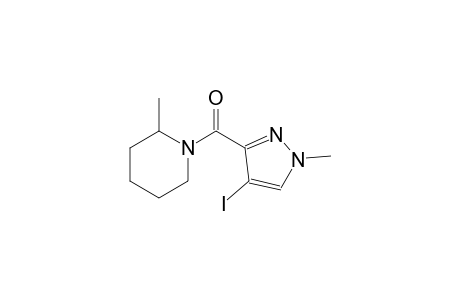 1-[(4-iodo-1-methyl-1H-pyrazol-3-yl)carbonyl]-2-methylpiperidine