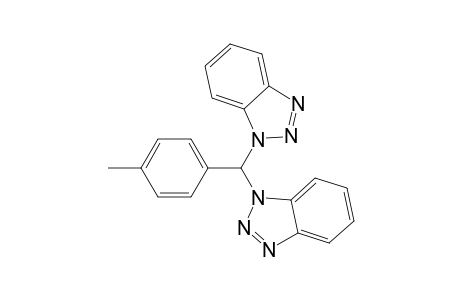1-[1-benzotriazolyl-(4-methylphenyl)methyl]benzotriazole