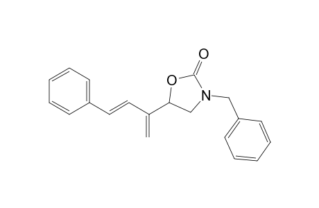 (E)-3-Benzyl-5-(4-phenylbuta-1,3-dien-2-yl)-2-oxazolidinone