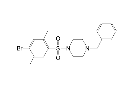 piperazine, 1-[(4-bromo-2,5-dimethylphenyl)sulfonyl]-4-(phenylmethyl)-
