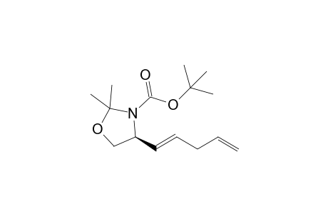 tert-Butyl 4-[(1E)-penta-1,4-dienyl](4S)-2,2-dimethyl-1,3-oxazolidine-3-carboxylate