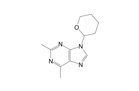 2,6-DIMETHYL-9-(TETRAHYDROPYRAN-2-YL)-PURINE