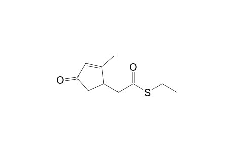 (RS)-3-Methyl-4-(2-ethylthio-2-oxoethyl]cyclopent-2-en-1-one
