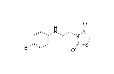 2,4-thiazolidinedione, 3-[2-[(4-bromophenyl)amino]ethyl]-