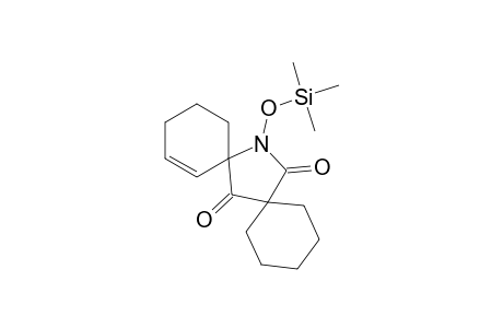 14-Azadispiro[5.1.5.2]pentadec-9-ene-7,15-dione, 14-[(trimethylsilyl)oxy]-
