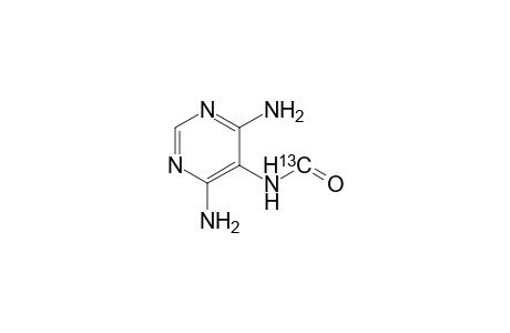 Formamide-13C, N-(4,6-diamino-5-pyrimidinyl)-