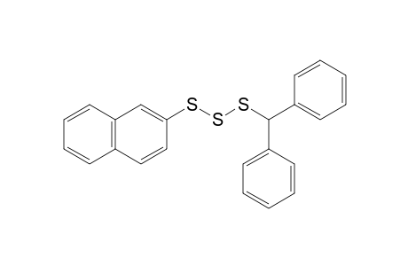 diphenylmethyl 2-naphthyl trisulfide