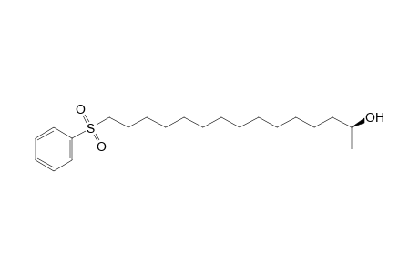 2-Pentadecanol, 1-(phenylsulfonyl)-, (S)-
