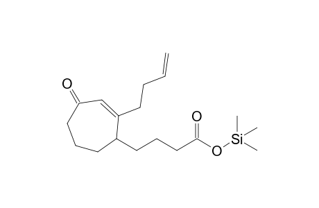 4-(2-But-3-enyl-4-oxocyclohept-2-enyl)butanoic acid trimethylsilyl ester dev.