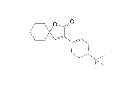 3-(4'-t-Butylcyclohex-1'-enyl)-1-oxaspiro[4.5]dec-3-en-2-one
