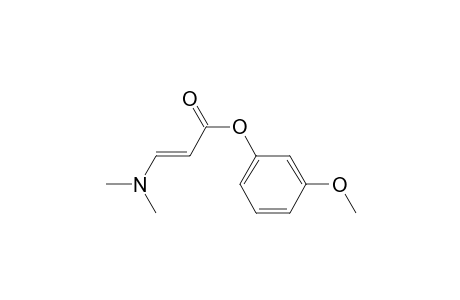3-Methoxyphenyl (2E)-3-(Dimethylamino)prop-2-enoate