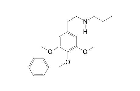 N-Propyl-4-benzyloxy-3,5-dimethoxyphenethylamine