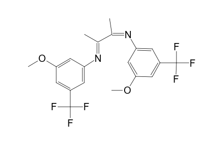 1,4-BIS-[3-METHOXY-5-(TRIFLUOROMETHYL)-PHENYL]-2,3-DIMETHYL-1,4-DIAZA-1,3-BUTADIENE