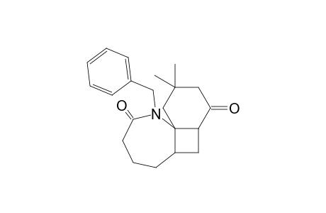 2-Benzyl-12,12-dimethyl-2-azatricyclo[7.4.0.0(1,7)]tridecane-3,10-dione