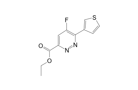 Ethyl 5-fluoro-6-(thiophen-3-yl)pyridazine-3-carboxylate